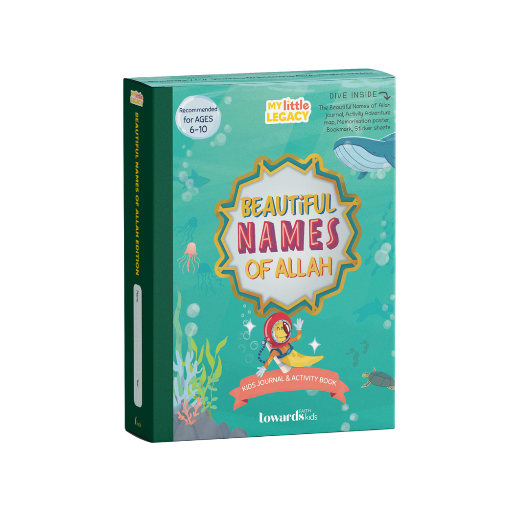 My Little Legacy: Beautiful Names of Allah Journal & Activity Book